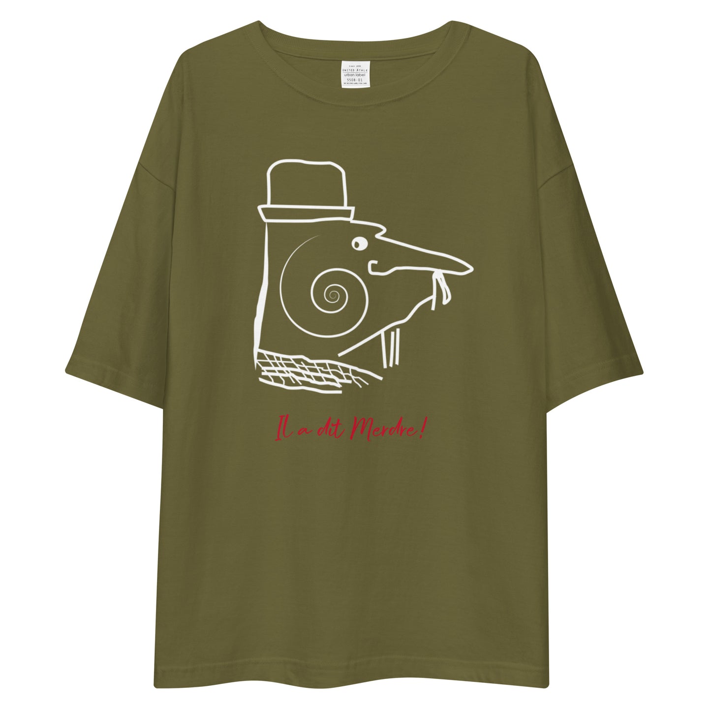 ユニセックス ビッグシルエット Tシャツ・パタフィジックダンディ【PD002- TBSU003】