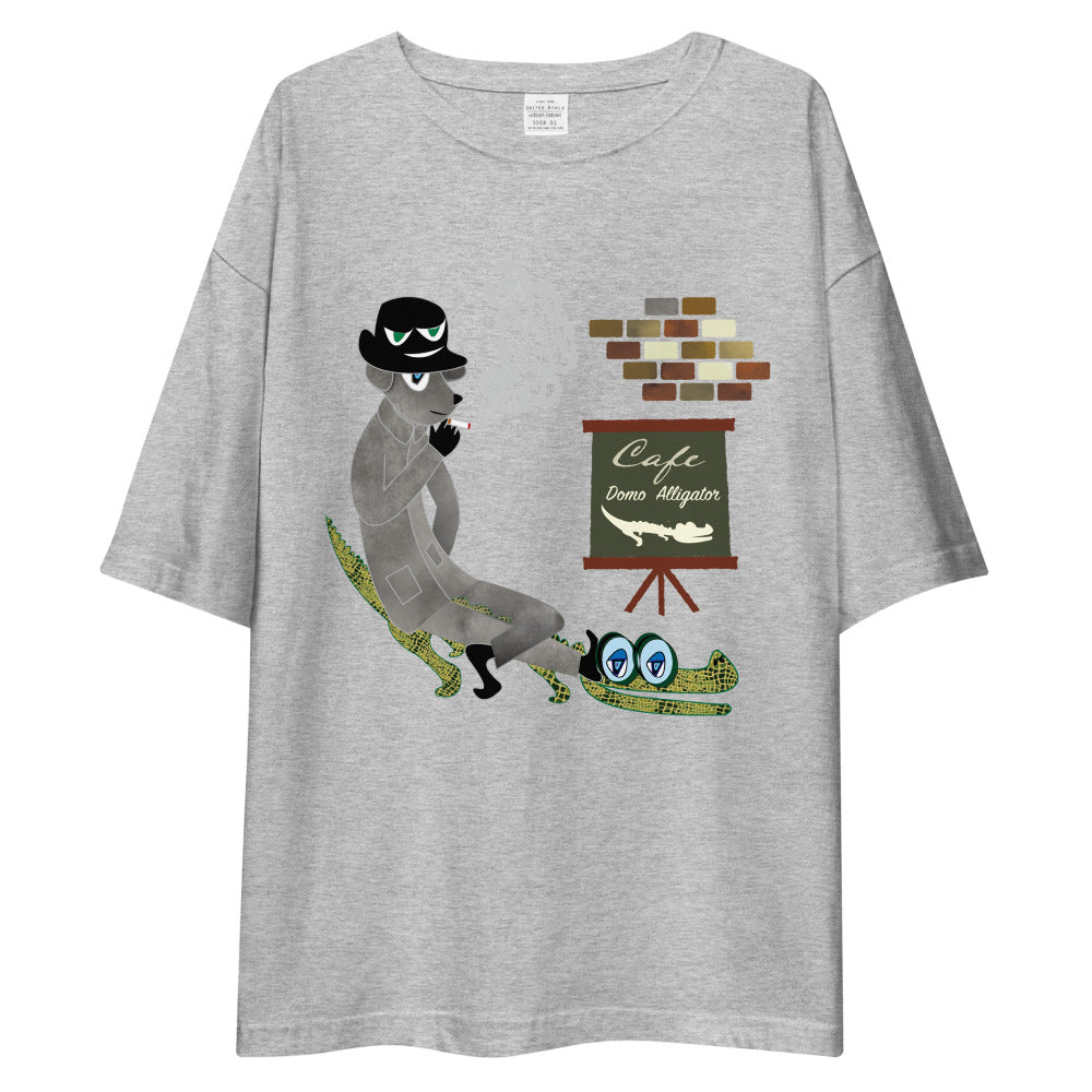 ユニセックス ビッグシルエット Tシャツ・ドーモアーリゲーター【CA022- TBSU009】