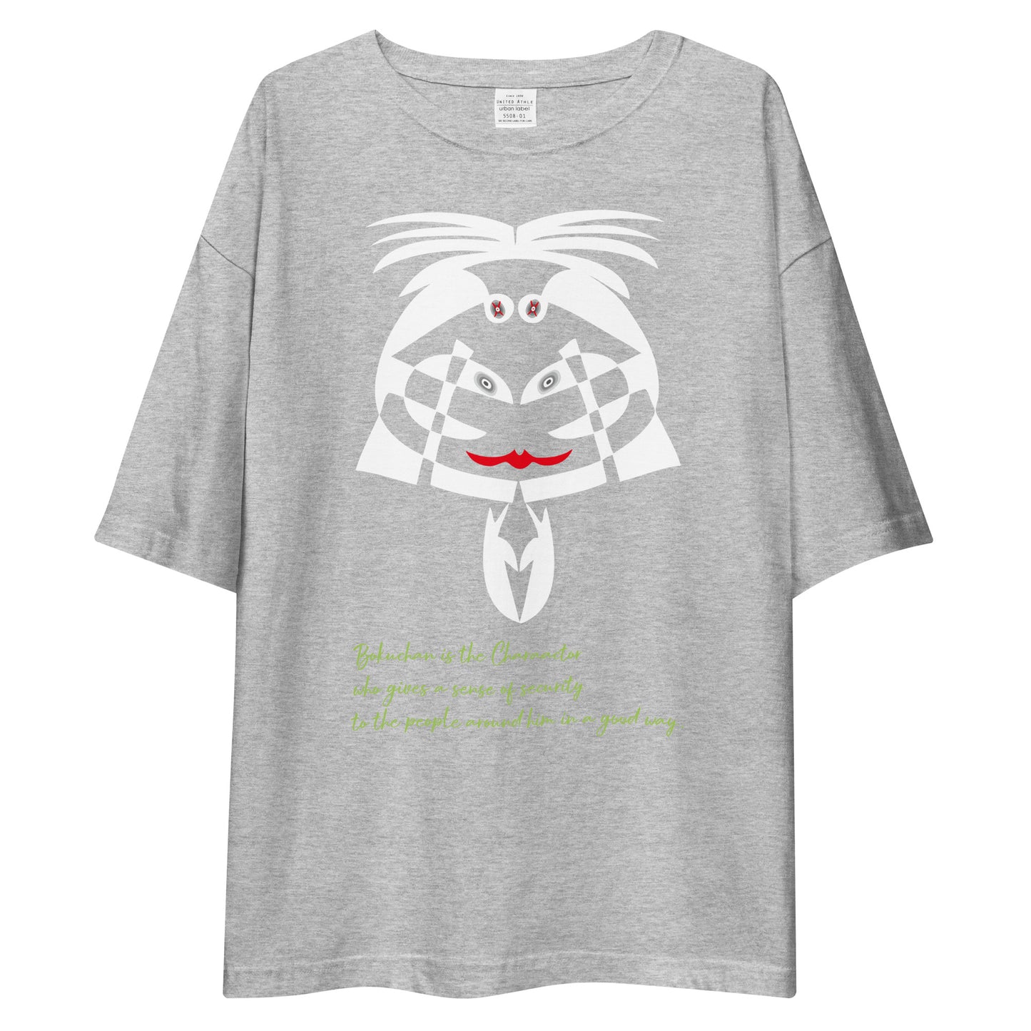 ユニセックス ビッグシルエット Tシャツ・ホワイトボクチャン【CA003- TBSU002】