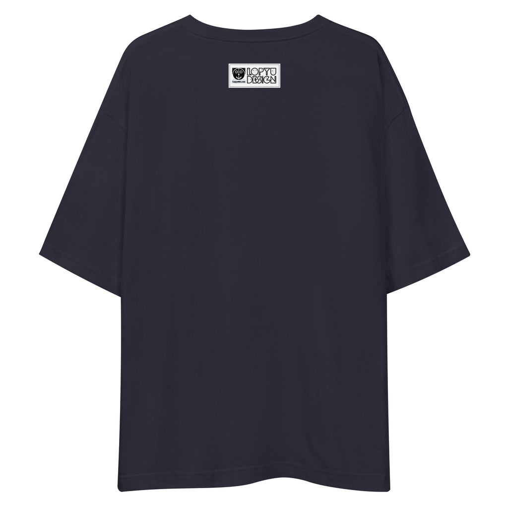 ユニセックス ビッグシルエット Tシャツ・ホワイトボクチャン【CA003- TBSU002】