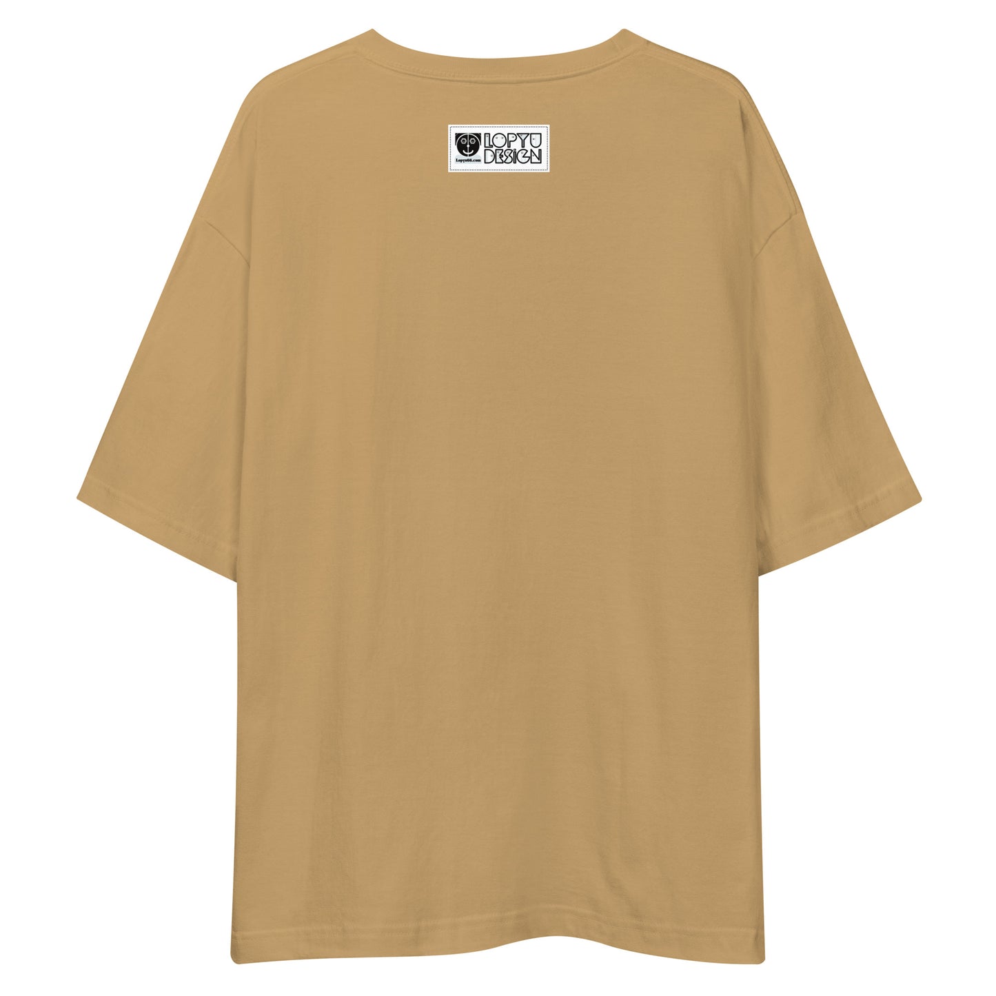 ユニセックス ビッグシルエット Tシャツ・ホワイトボクチャン【CA003- TBSU002】