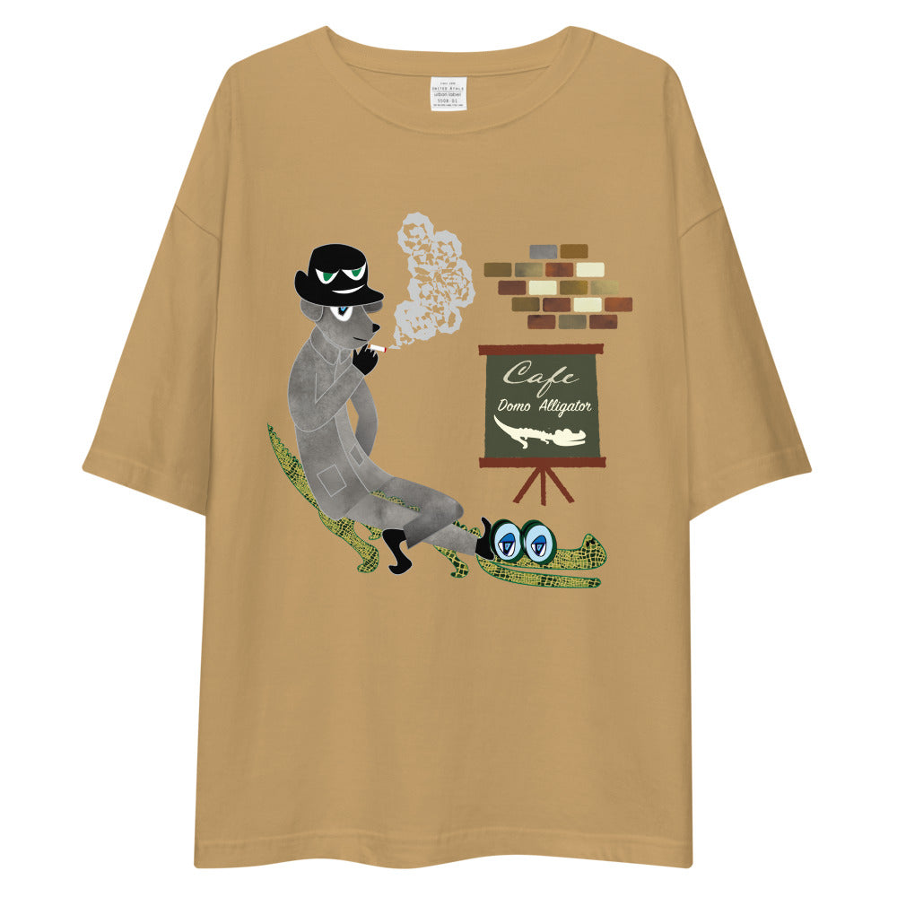 ユニセックス ビッグシルエット Tシャツ・ドーモアーリゲーター【CA022- TBSU009】