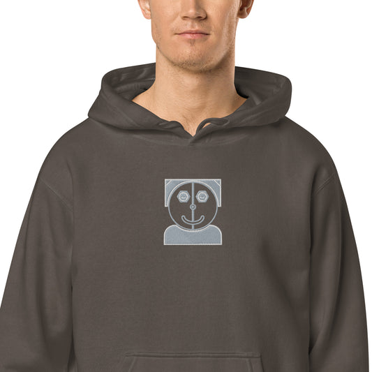 ユニセックス 顔料染め パーカー