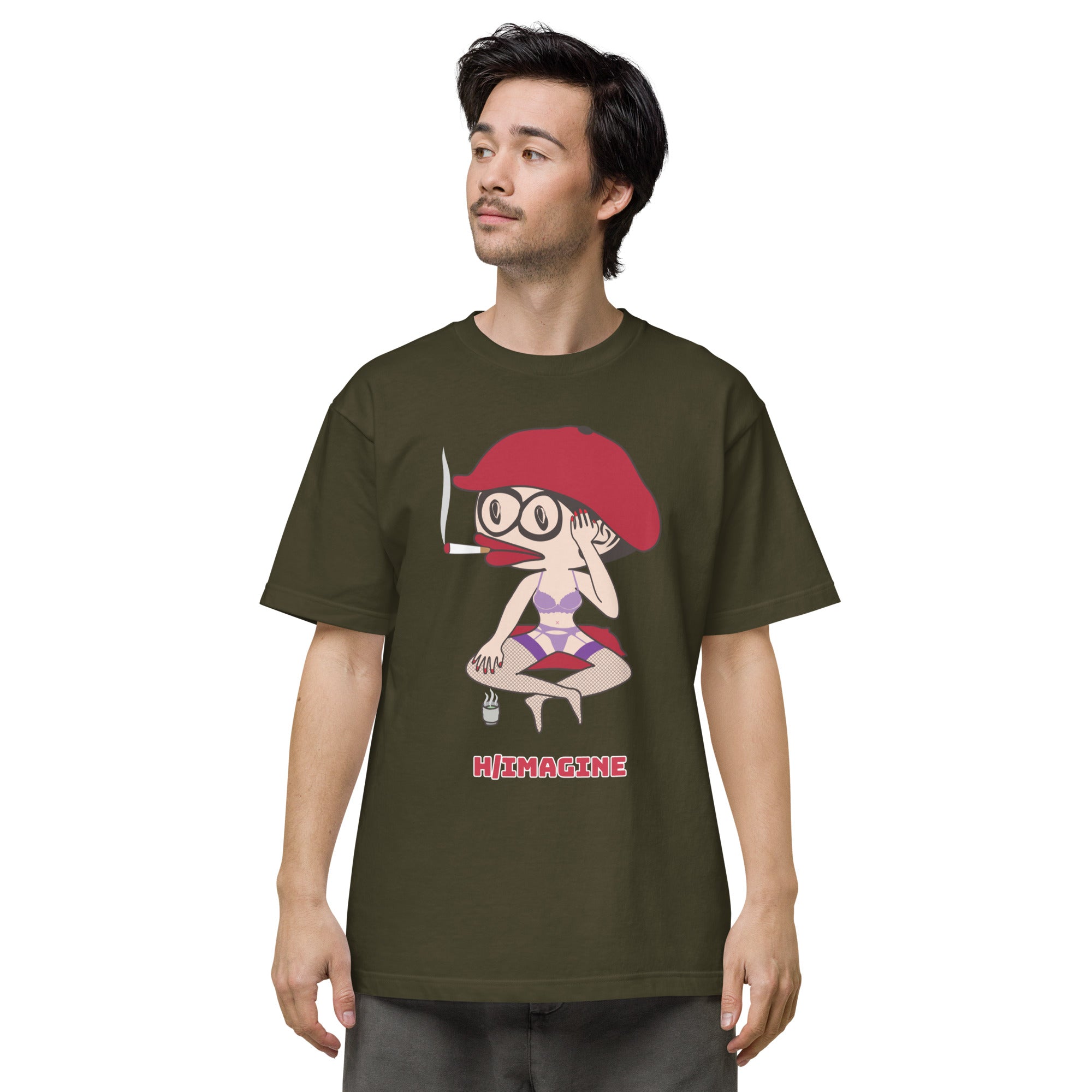 ユニセックス ヘビーウェイト 半袖Tシャツ・アネゴッティ【CA030- THWU013】