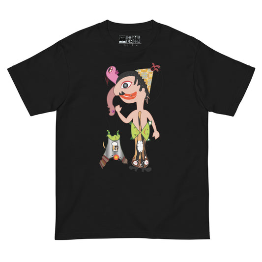 ユニセックス ヘビーウェイト 半袖Tシャツ・はなたらし【LD010- THWU008】
