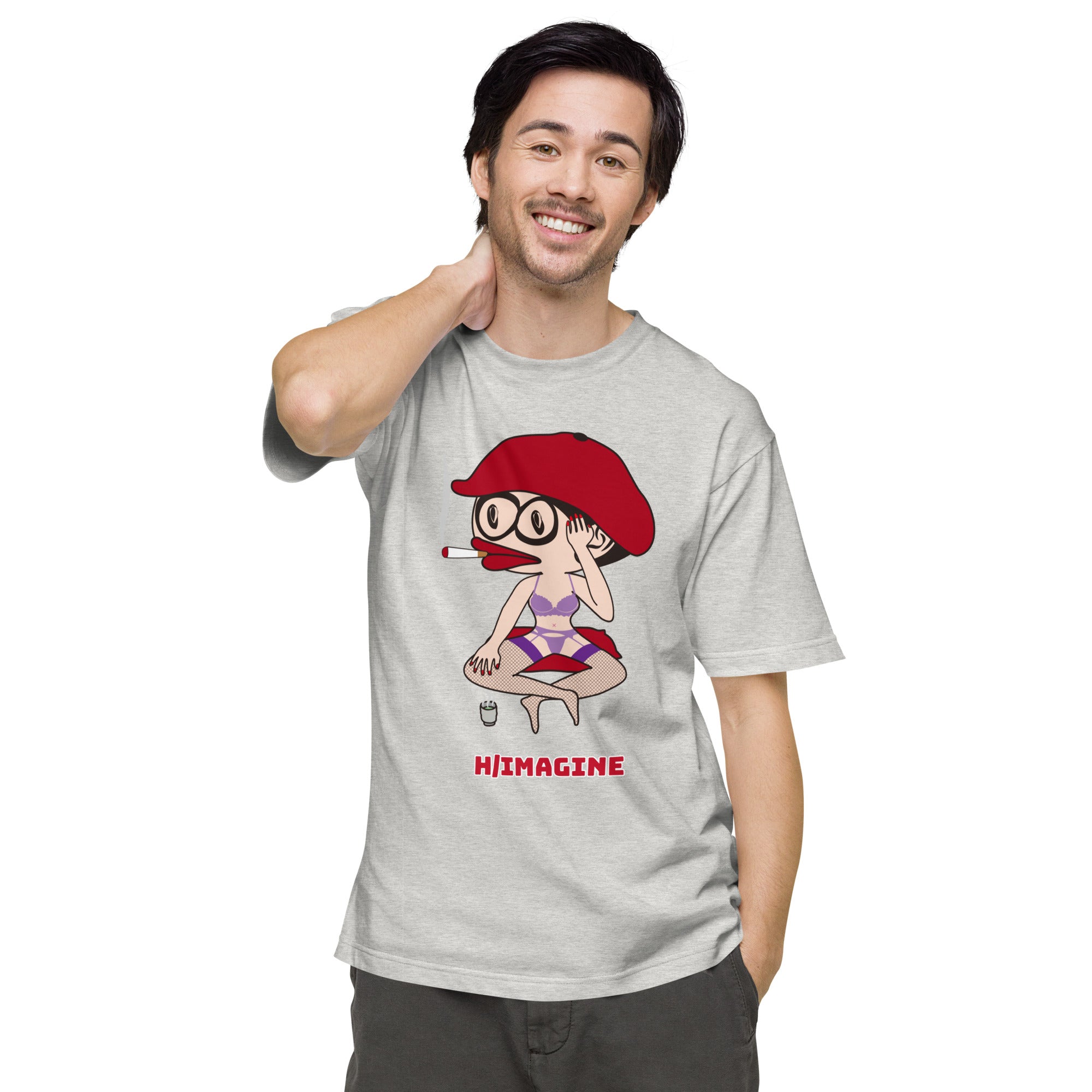 ユニセックス ヘビーウェイト 半袖Tシャツ・アネゴッティ【CA030- THWU013】