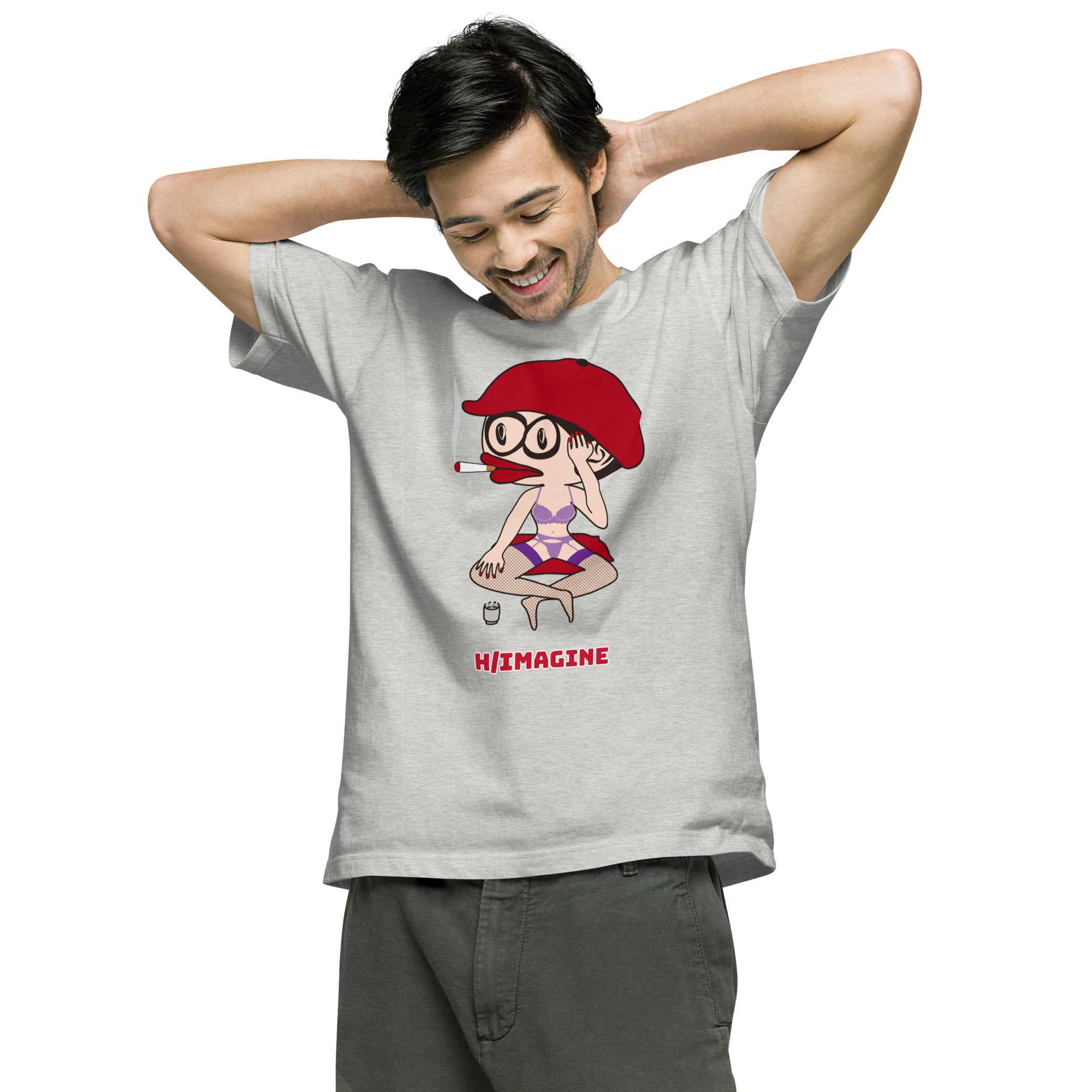 ユニセックス ヘビーウェイト 半袖Tシャツ・アネゴッティ【CA030- THWU013】