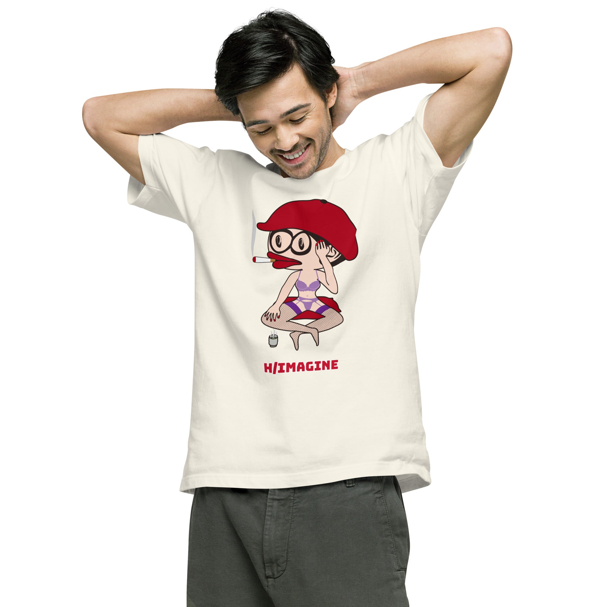 ユニセックス ヘビーウェイト 半袖Tシャツ・アネゴッティ【CA030- THWU013】