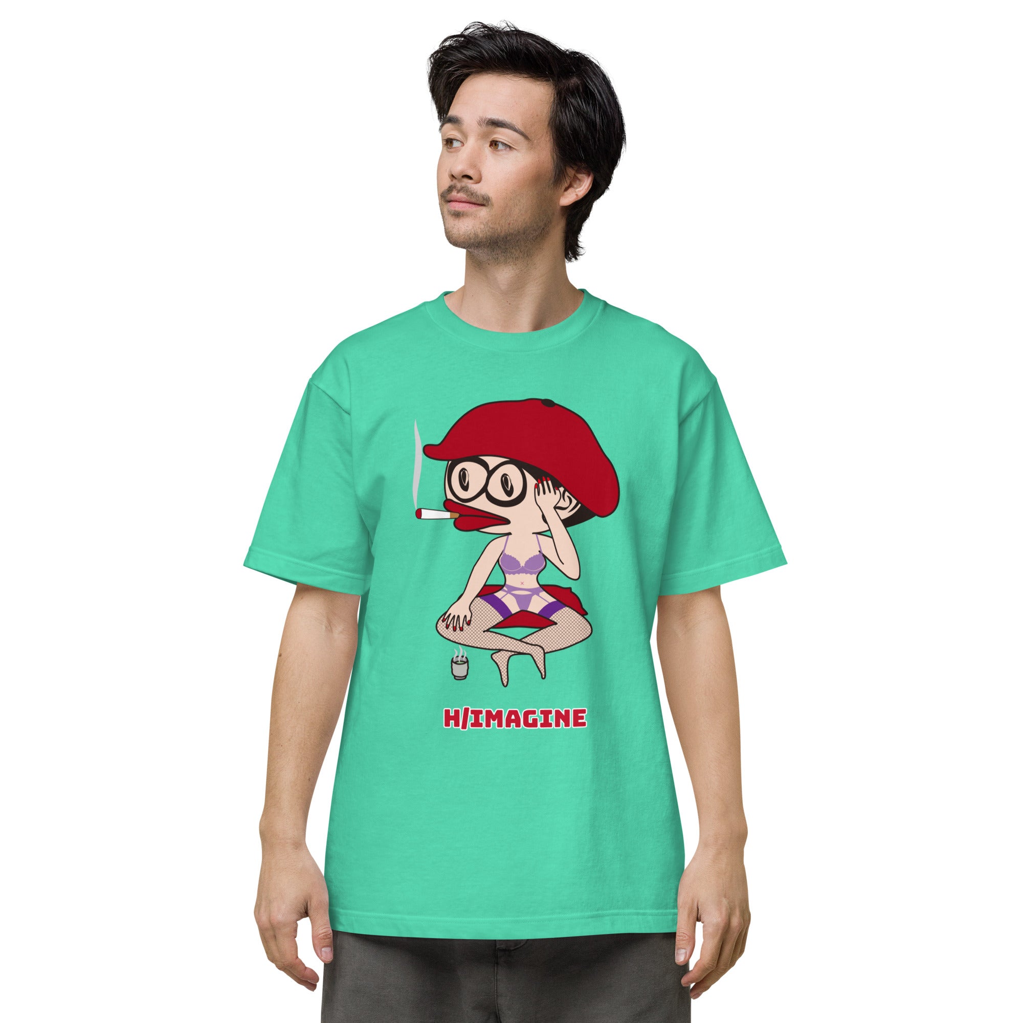 ユニセックス ヘビーウェイト 半袖Tシャツ・アネゴッティ【CA030- THWU013】