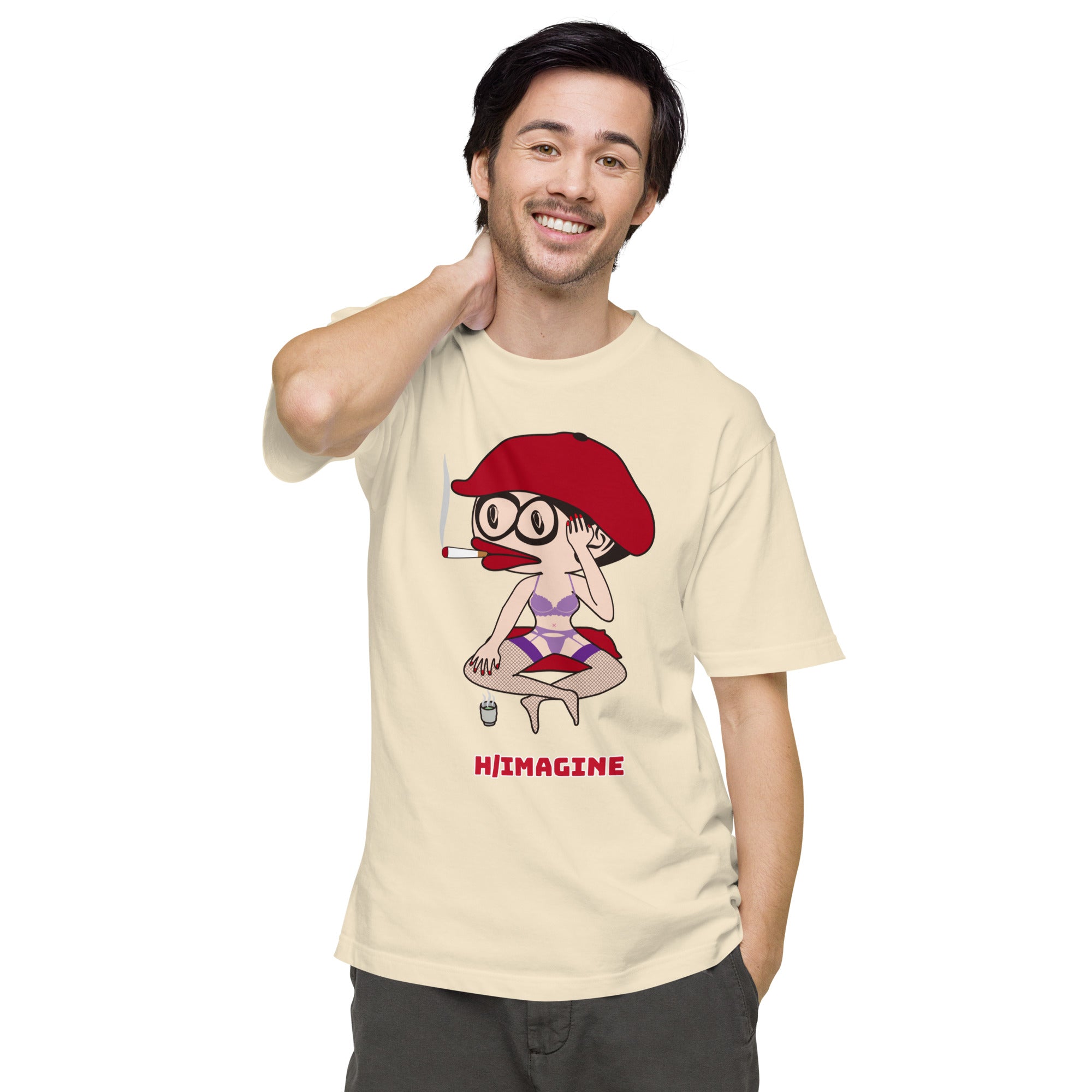 ユニセックス ヘビーウェイト 半袖Tシャツ・アネゴッティ【CA030- THWU013】