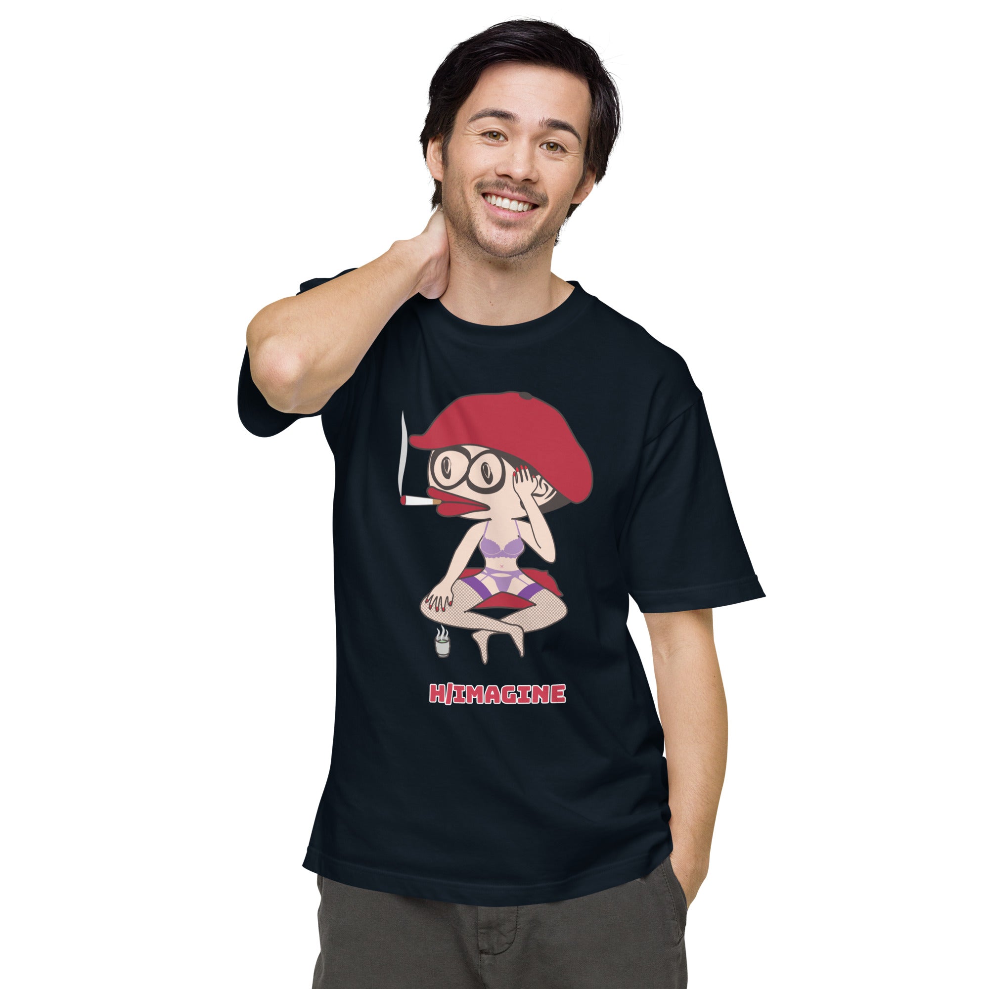 ユニセックス ヘビーウェイト 半袖Tシャツ・アネゴッティ【CA030- THWU013】