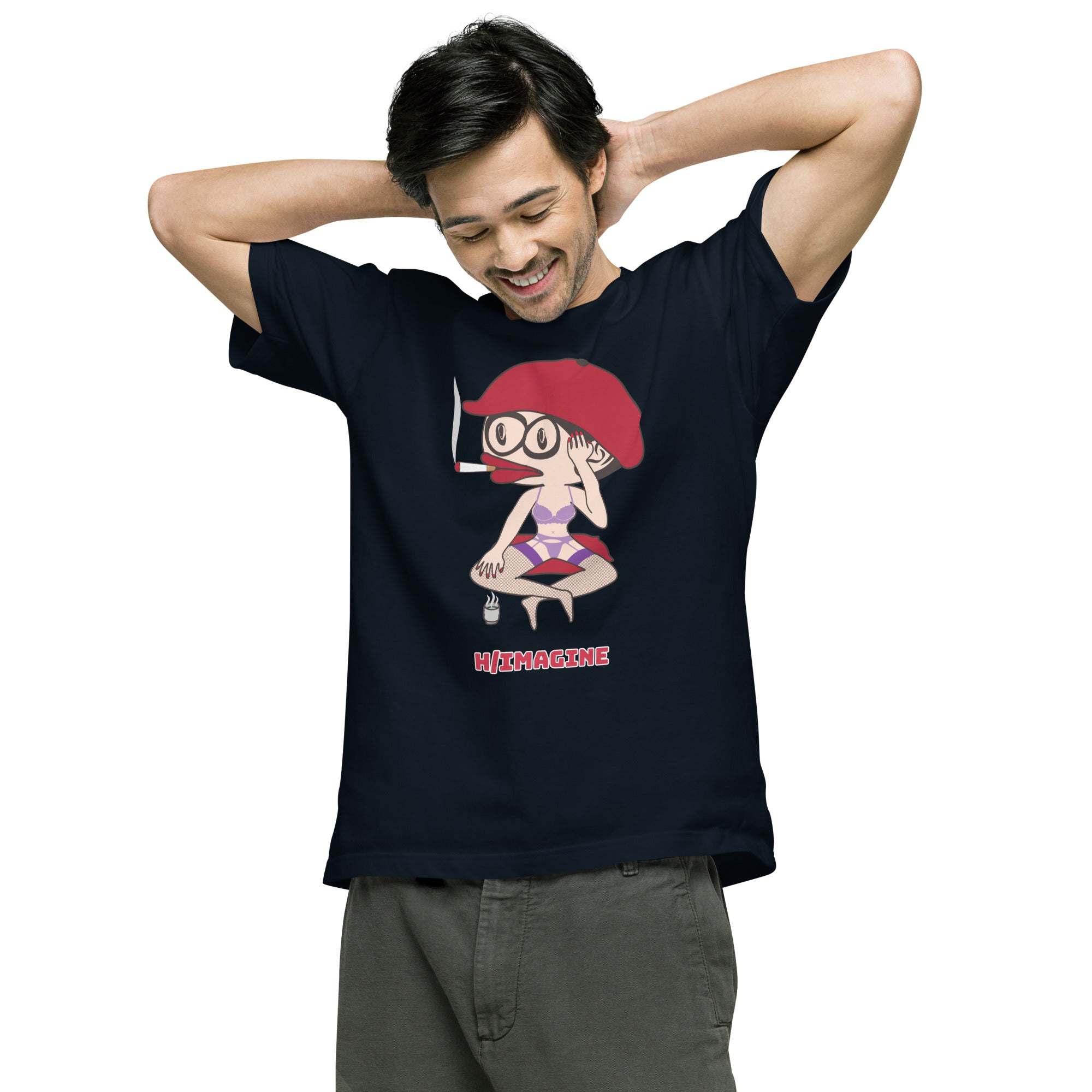 ユニセックス ヘビーウェイト 半袖Tシャツ・アネゴッティ【CA030- THWU013】