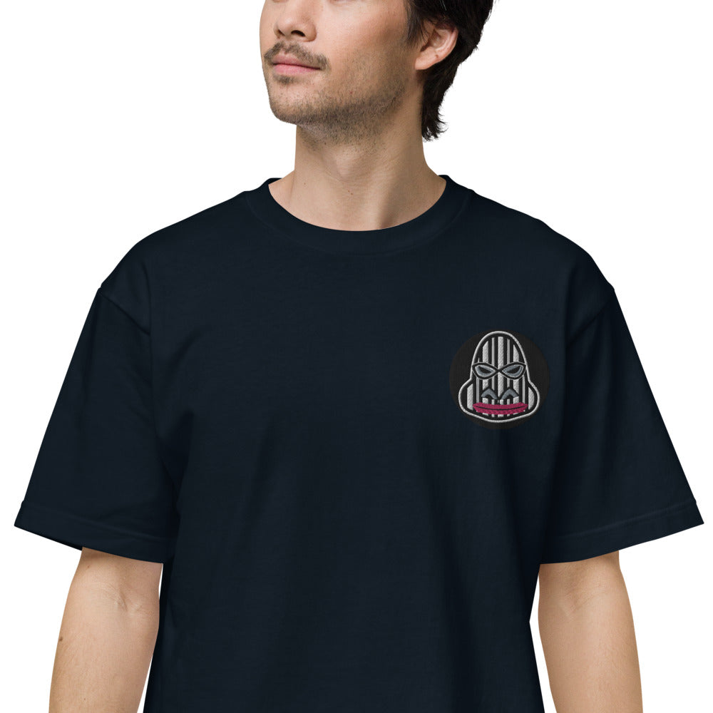 ユニセックス ヘビーウェイト 半袖Tシャツ・ゴリラダダワンポイント【CA031-THWU002】