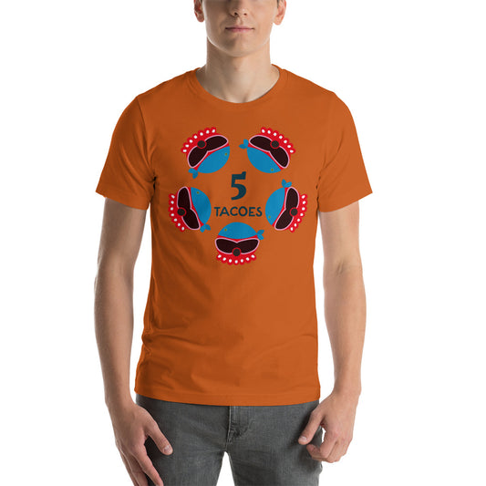 ユニセックス コンフォート Tシャツ・CUBAN AFRO(5TAKOES)【CA051- CTU051】