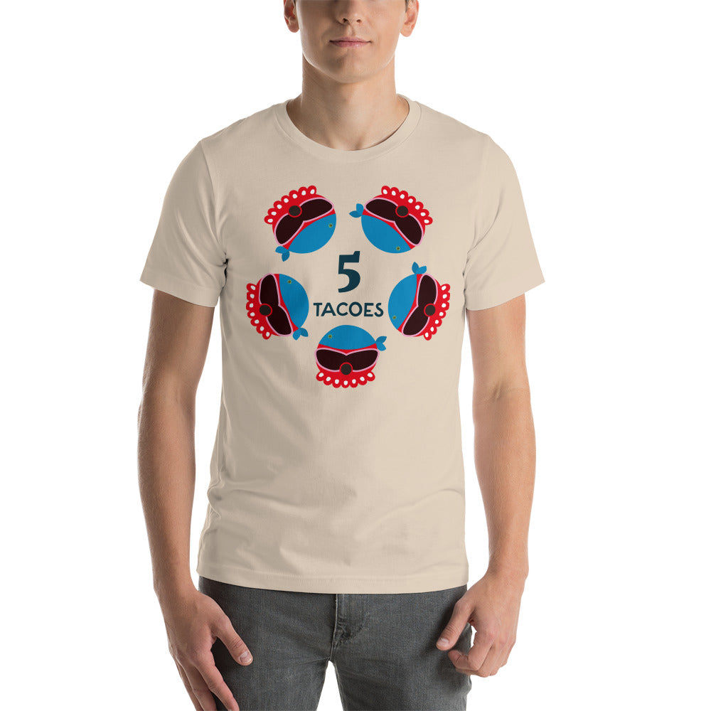 ユニセックス コンフォート Tシャツ・CUBAN AFRO(5TAKOES)【CA051- CTU051】