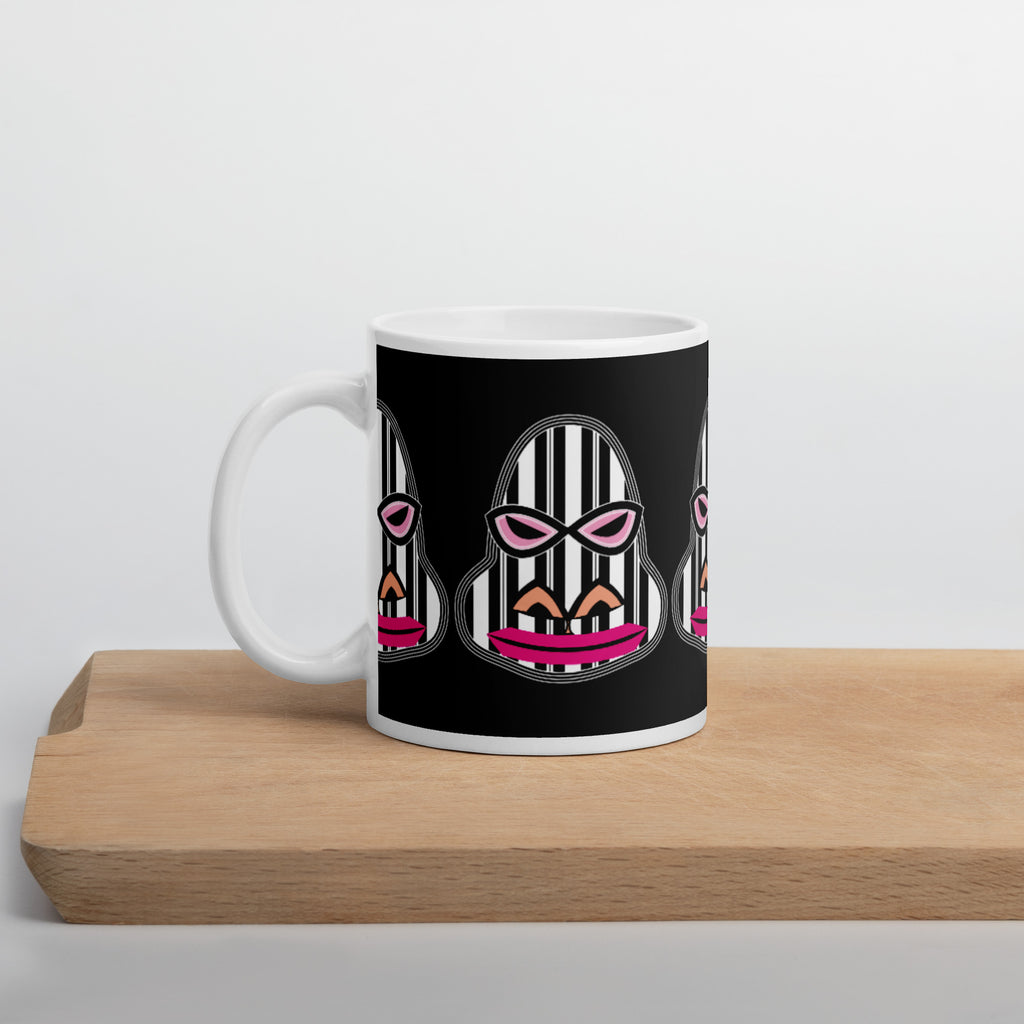 マグカップ（白）・ゴリラダダ【CA031- MG010】