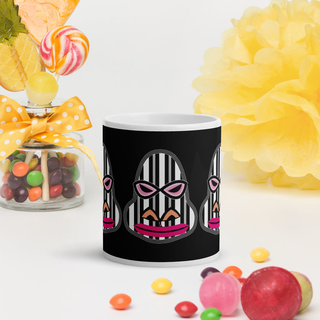 マグカップ（白）・ゴリラダダ【CA031- MG010】