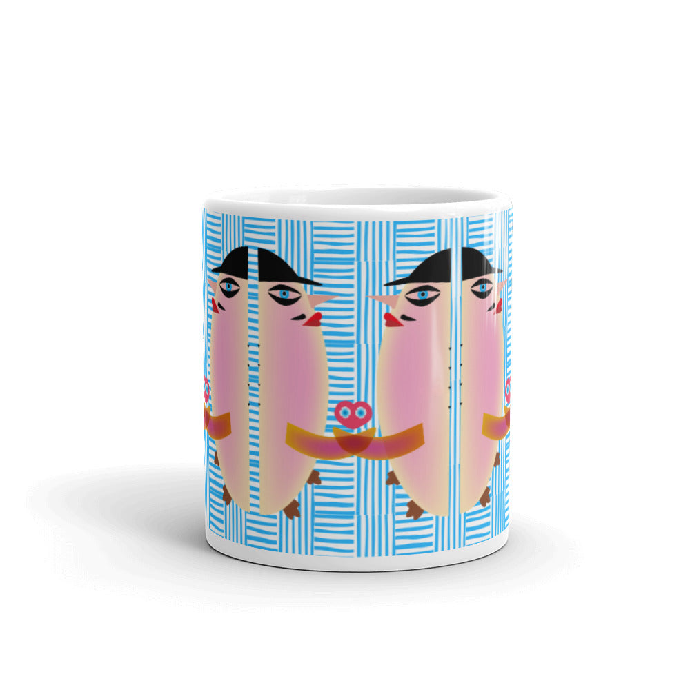 マグカップ（白）・タマゴッツペグモ【CA026-MG023】