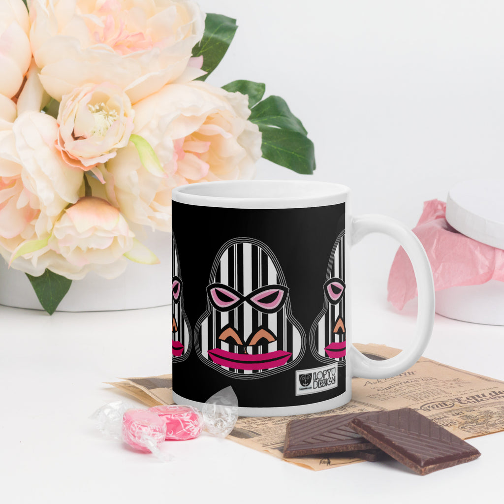 マグカップ（白）・ゴリラダダ【CA031- MG010】