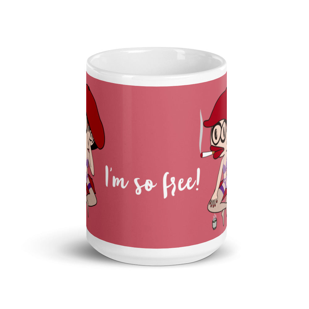 マグカップ（白）・アネゴッティ【CA030- MG021】