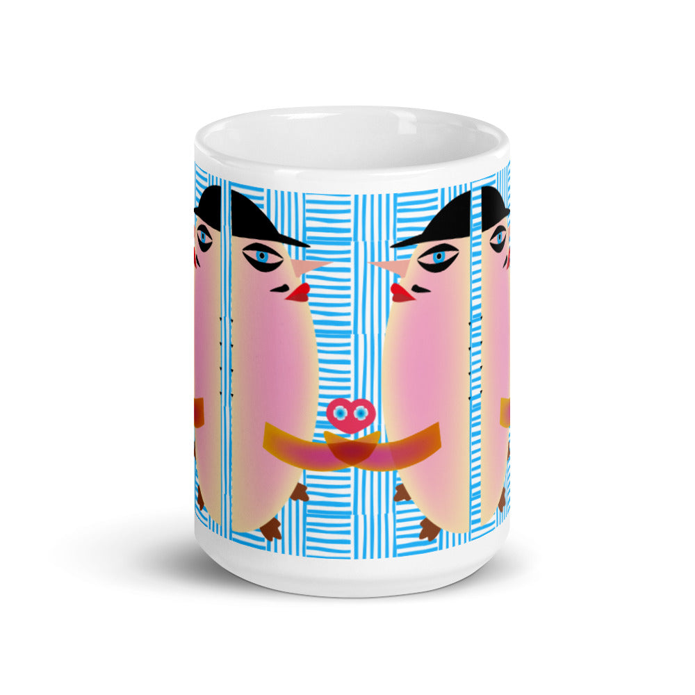 マグカップ（白）・タマゴッツペグモ【CA026-MG023】