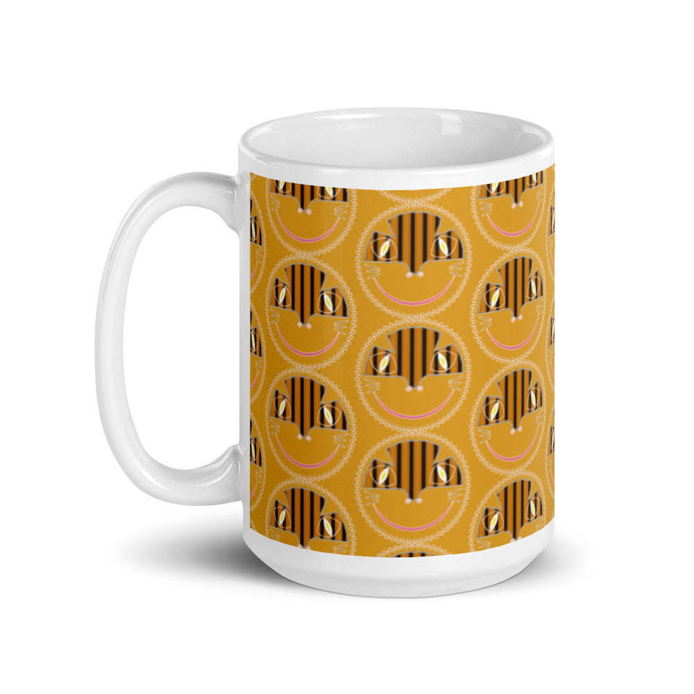 マグカップ（白）・あんがとくん模様【CA0033- MG011】