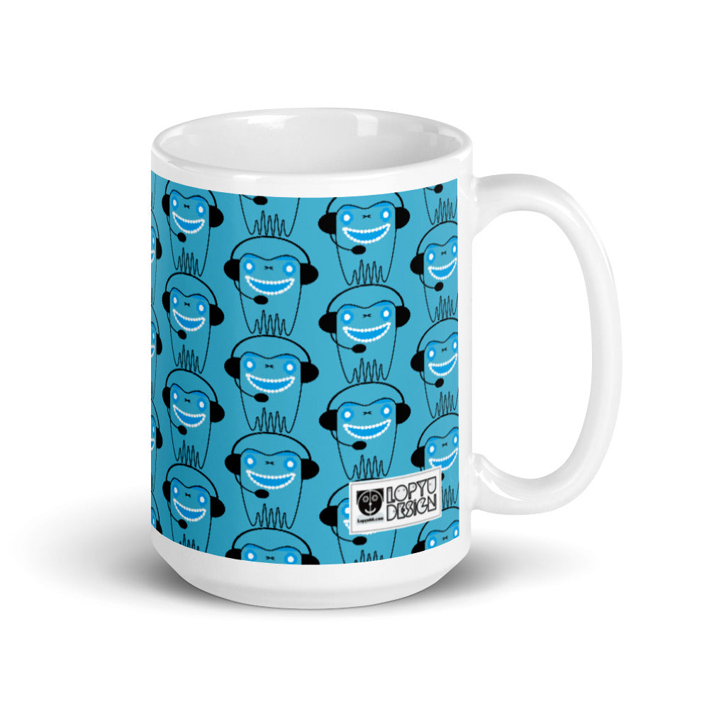 マグカップ（白）・DJトゥース【CA034- MG018】