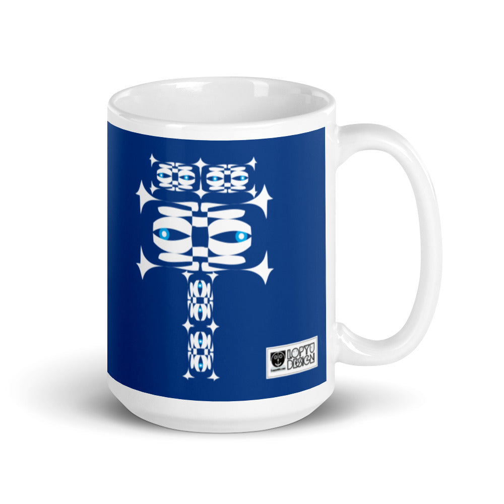 マグカップ（白）・イジドールハーフハーフ【CA001- MG020】