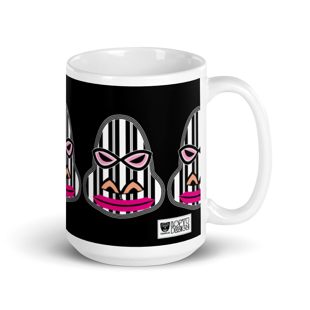 マグカップ（白）・ゴリラダダ【CA031- MG010】