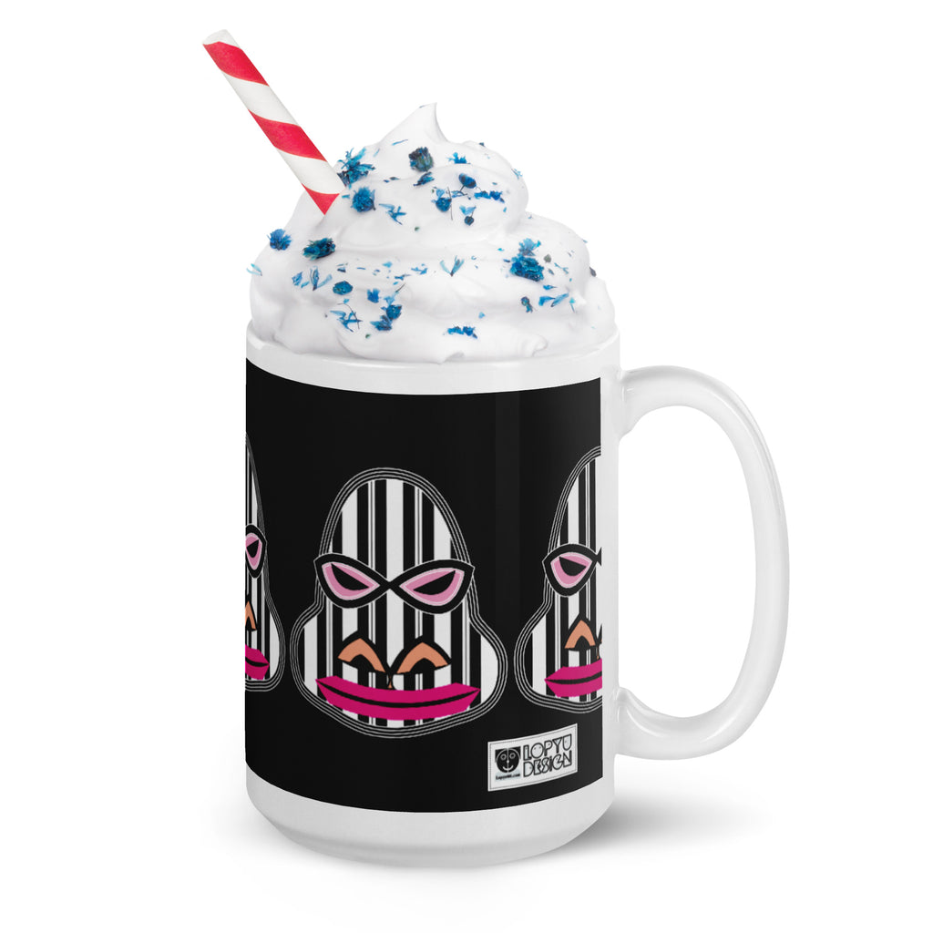 マグカップ（白）・ゴリラダダ【CA031- MG010】