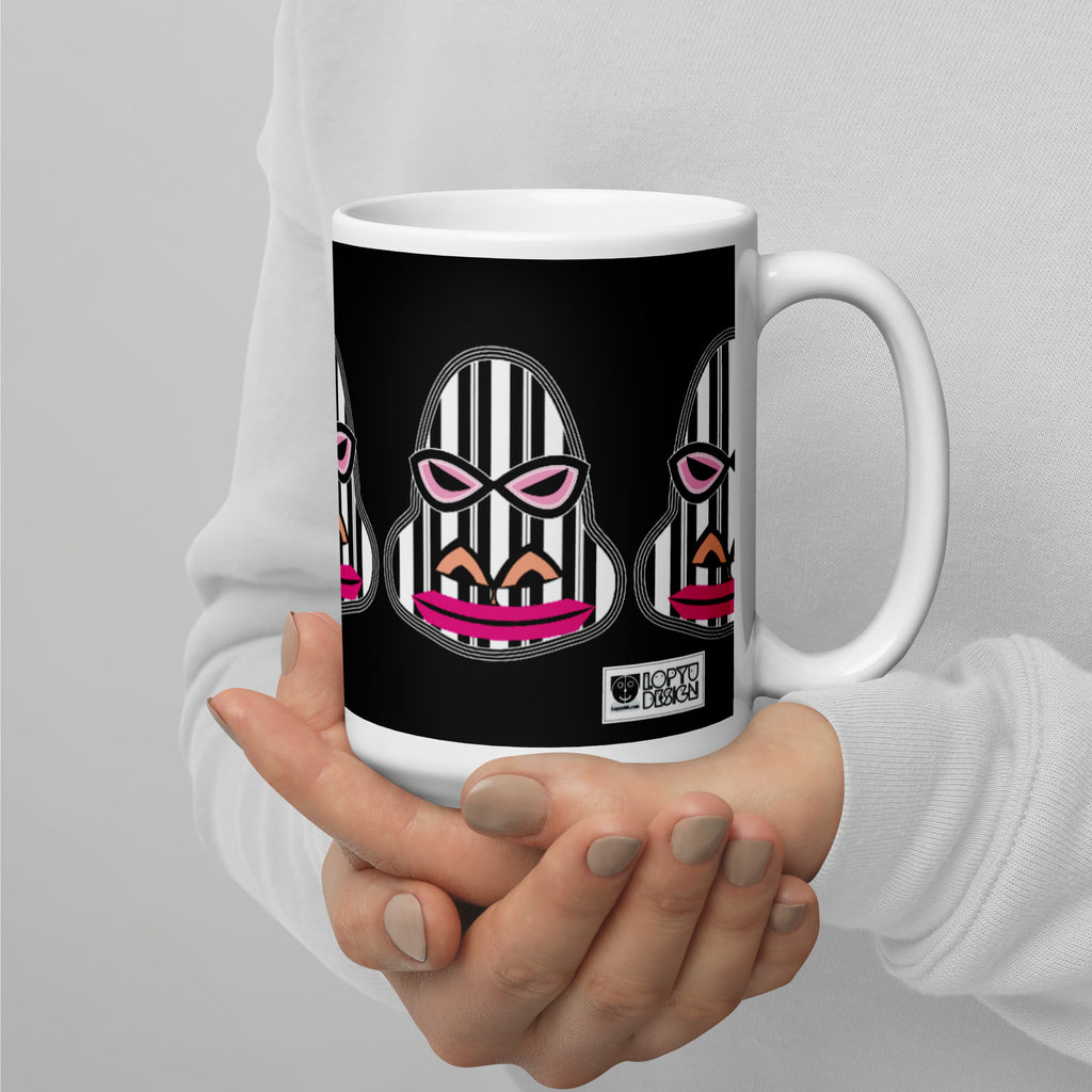 マグカップ（白）・ゴリラダダ【CA031- MG010】