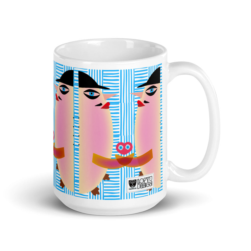 マグカップ（白）・タマゴッツペグモ【CA026-MG023】