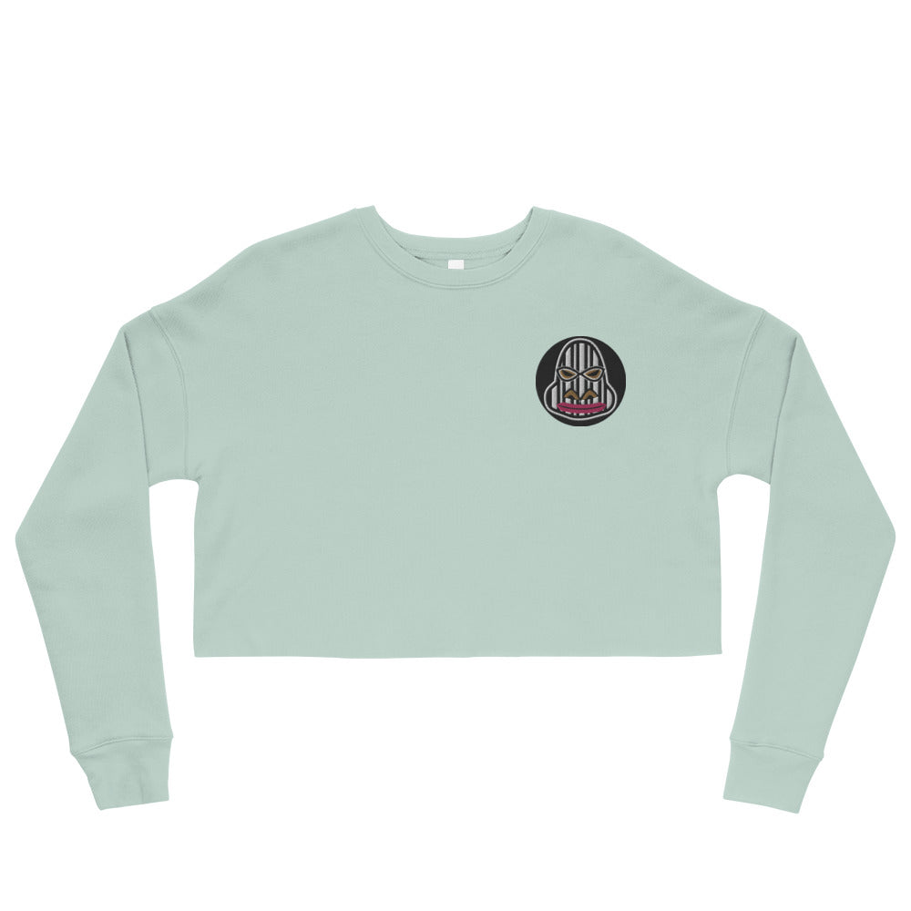 レディース クロップスウェット・ゴリラダダ刺繍ワンポイント【CA031- CSWL005】