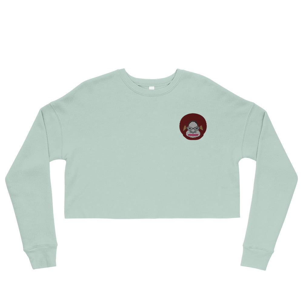 クロップスウェット・ アフロゴリラダダ刺繍【CA073- CPK008】 通常価格