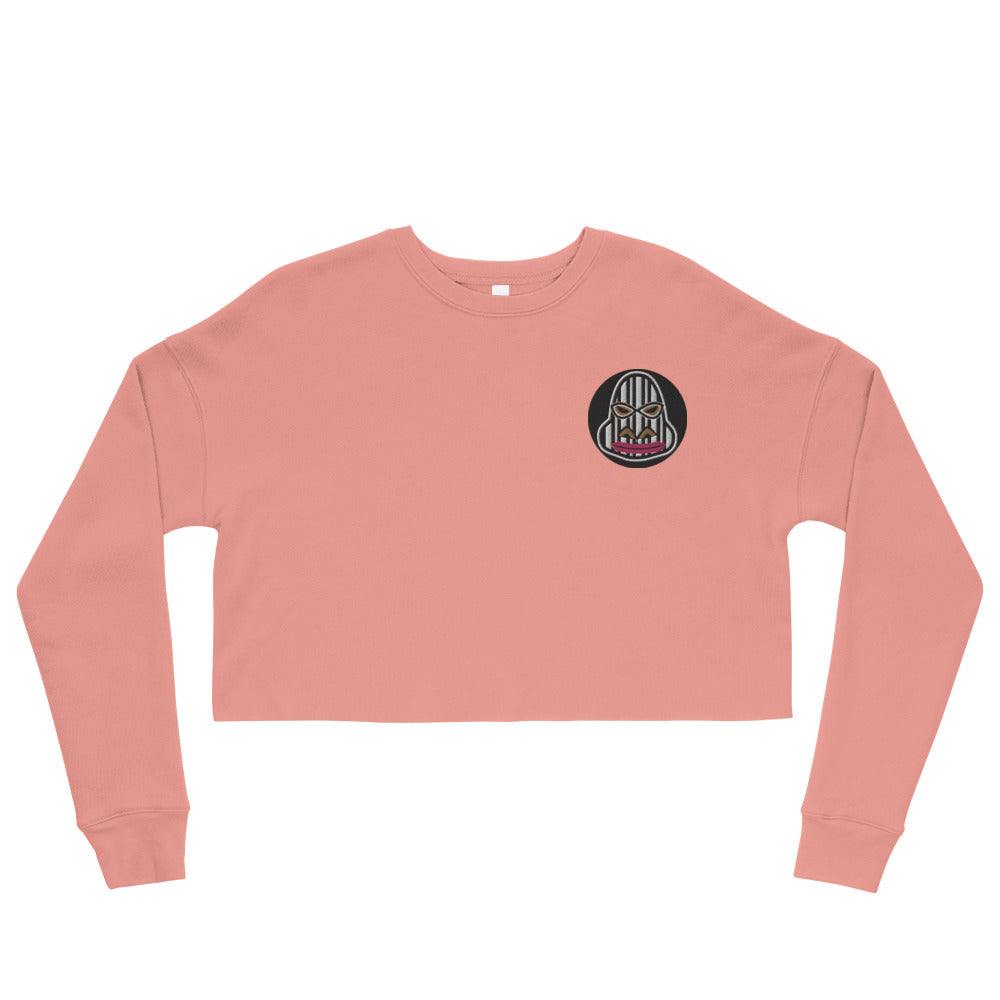 レディース クロップスウェット・ゴリラダダ刺繍ワンポイント【CA031- CSWL005】