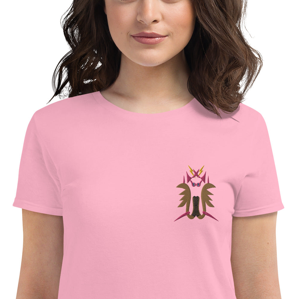 レディース半袖Tシャツ・リョンドー刺繍【CA007- FTL004】