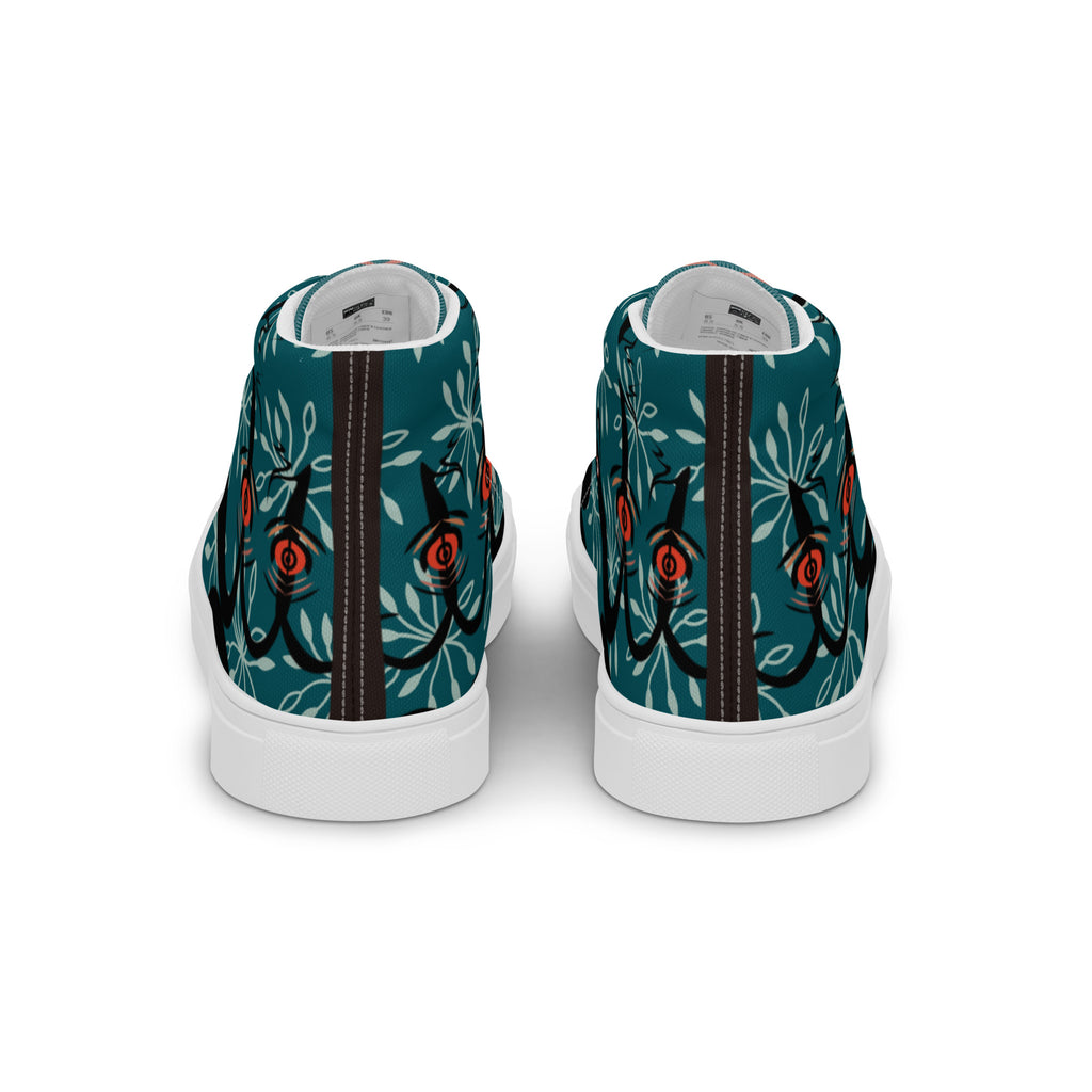 レディース ハイカットスニーカー・プルノウエメラルド【CA071- HCSL011】