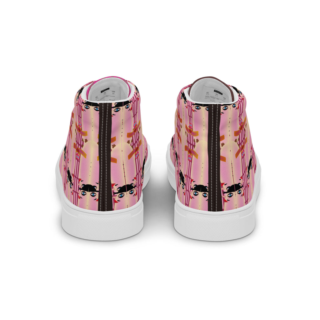 レディース ハイカットスニーカー･タマゴッツピンク【CA026- HCSL014】