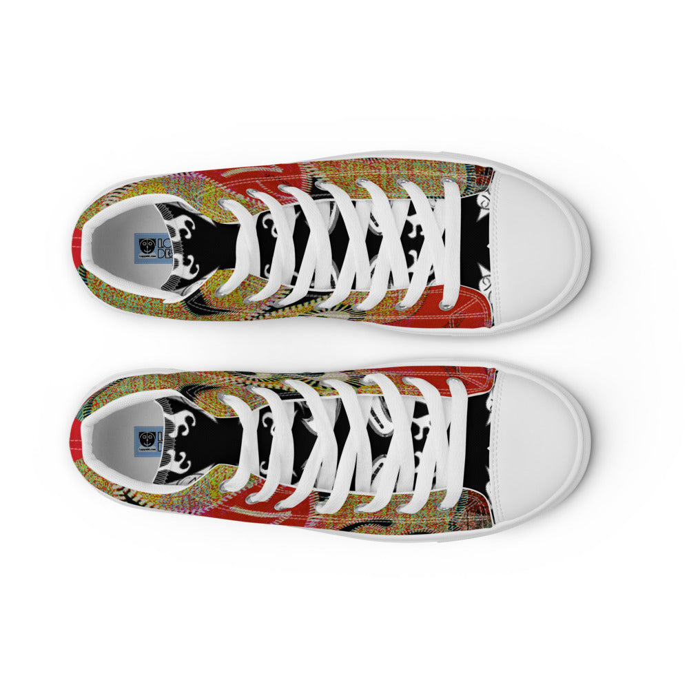 レディース ハイカットスニーカー・パッチ大王ジェニー【CA005- HCSL010】