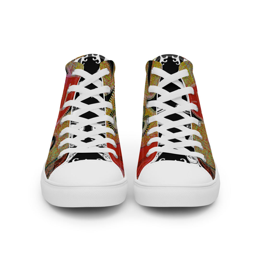 レディース ハイカットスニーカー・パッチ大王ジェニー【CA005- HCSL010】